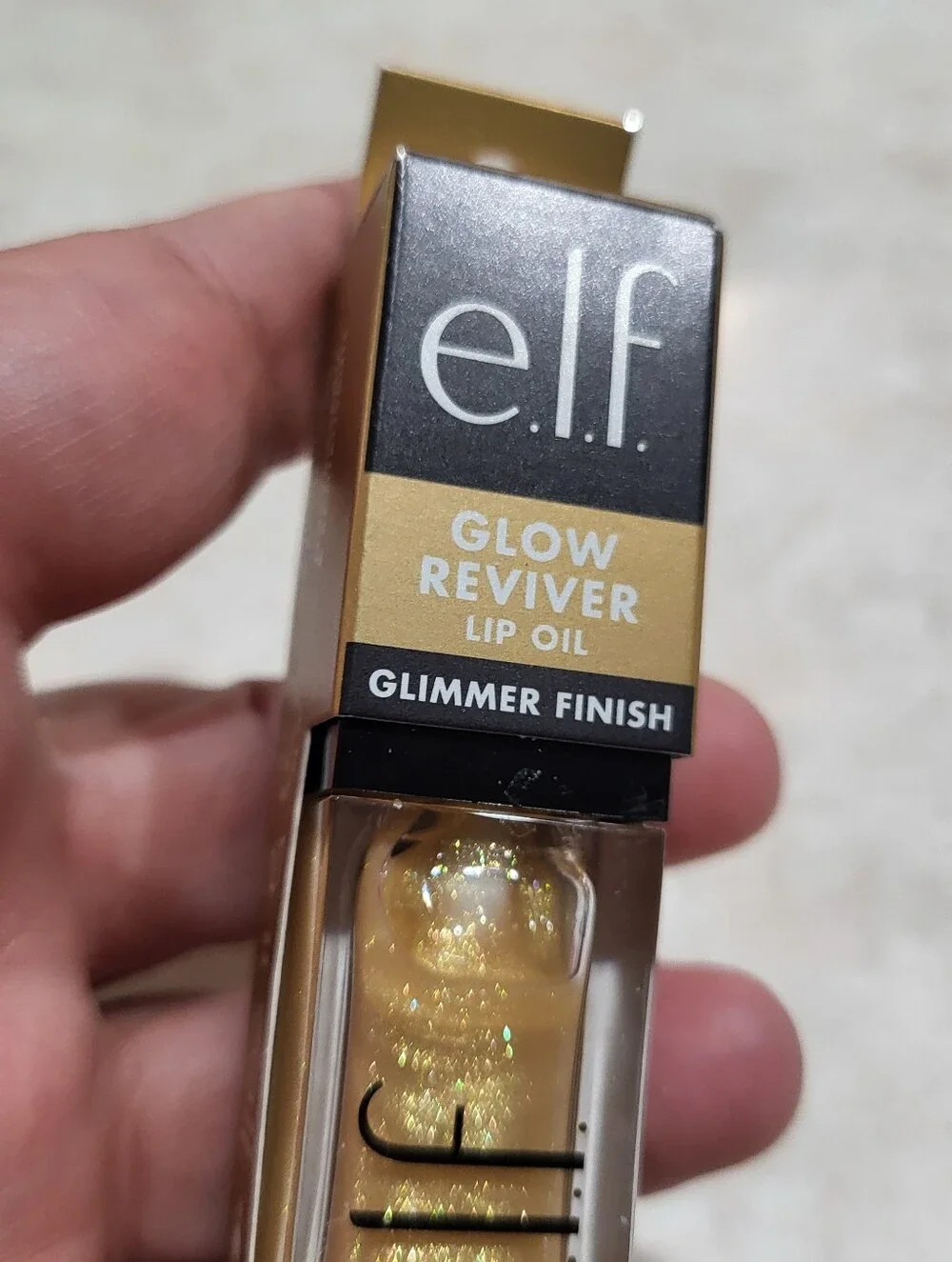 e.l.f. Glow Reviver Lip Oil Glimmer - Citrine Gleam